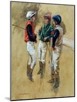 Three Jockeys-Henry Koehler-Mounted Art Print