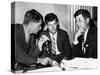 Three Kennedy Brothers at Rackets Hearing-null-Stretched Canvas