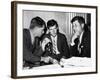 Three Kennedy Brothers at Rackets Hearing-null-Framed Photo