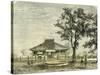 Three Kilometers from Saigon Vietnam 19th Century the Chinese Town-null-Stretched Canvas