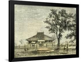 Three Kilometers from Saigon Vietnam 19th Century the Chinese Town-null-Framed Giclee Print