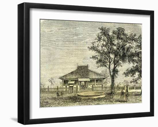 Three Kilometers from Saigon Vietnam 19th Century the Chinese Town-null-Framed Giclee Print