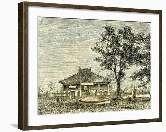 Three Kilometers from Saigon Vietnam 19th Century the Chinese Town-null-Framed Giclee Print