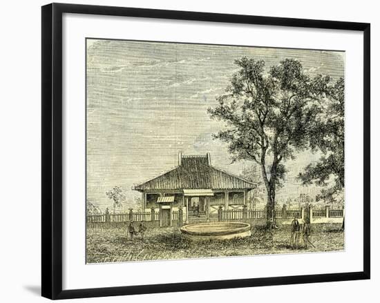 Three Kilometers from Saigon Vietnam 19th Century the Chinese Town-null-Framed Giclee Print