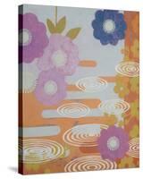 Three Kimonos Right-Sally Bennett Baxley-Stretched Canvas