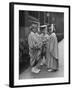 Three Kindergarteners Graduating Today-Nina Leen-Framed Photographic Print