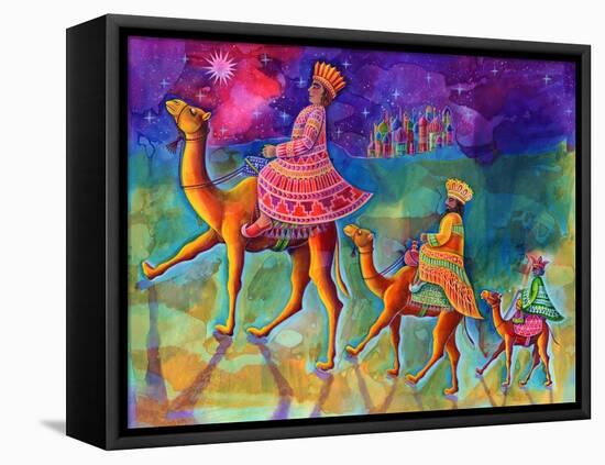 Three Kings, 1997-Jane Tattersfield-Framed Stretched Canvas