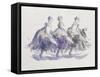 Three Kings Dancing a Jig-Joanna Logan-Framed Stretched Canvas