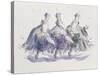 Three Kings Dancing a Jig-Joanna Logan-Stretched Canvas