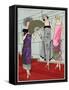 Three Ladies in Evening Dresses by Paul Poiret and Beer-null-Framed Stretched Canvas