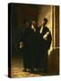 Three Lawyers-Honor‚ Daumier-Stretched Canvas