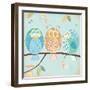 Three Little Birdies-Willow-Framed Art Print