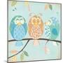 Three Little Birdies-Willow-Mounted Art Print
