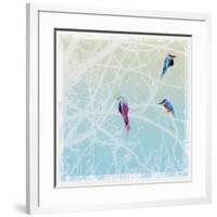 Three Little Birds, 2016,-Nancy Moniz Charalambous-Framed Giclee Print