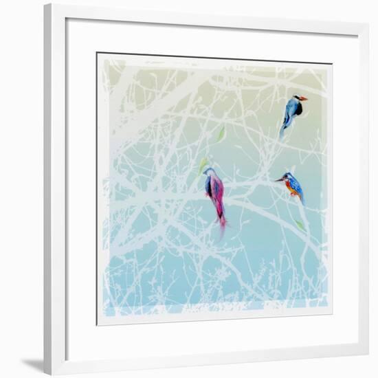 Three Little Birds, 2016,-Nancy Moniz Charalambous-Framed Giclee Print