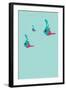 Three Little Birds Annimo-null-Framed Art Print