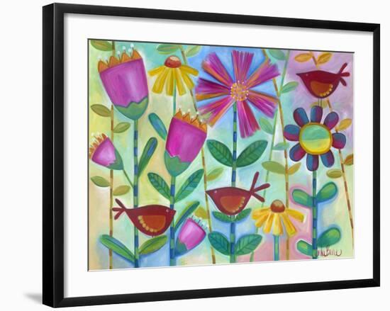 Three Little Birds-Carla Bank-Framed Giclee Print