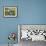 Three Little Bluebirds-Blenda Tyvoll-Framed Giclee Print displayed on a wall