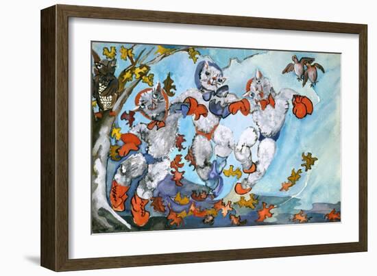 Three Little Kittens Found Their mittens-Zelda Fitzgerald-Framed Premium Giclee Print