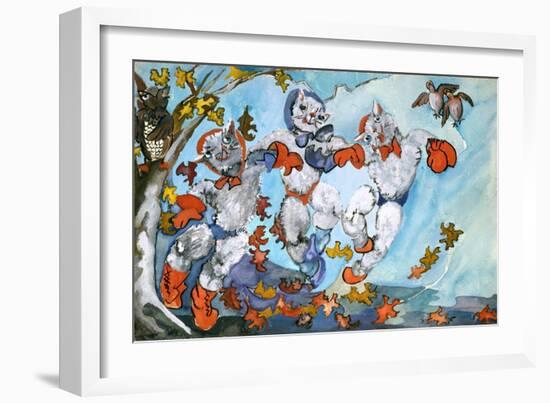 Three Little Kittens Found Their mittens-Zelda Fitzgerald-Framed Premium Giclee Print