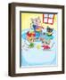 Three Little Kittens - Turtle-Elisa Chavarri-Framed Premium Giclee Print