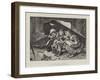 Three Little Kittens-Joseph Clark-Framed Premium Giclee Print