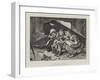 Three Little Kittens-Joseph Clark-Framed Premium Giclee Print