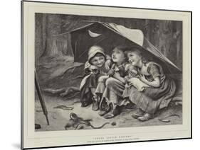 Three Little Kittens-Joseph Clark-Mounted Giclee Print