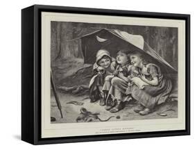 Three Little Kittens-Joseph Clark-Framed Stretched Canvas