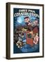 Three Little Pigs Construction-FlyLand Designs-Framed Giclee Print