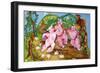 Three Little Pigs-Zelda Fitzgerald-Framed Premium Giclee Print