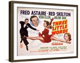 "Three Little Words" 1950, Directed by Richard Thorpe-null-Framed Giclee Print