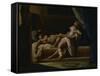Three Lovers, 1817-20-Theodore Gericault-Framed Stretched Canvas