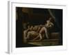 Three Lovers, 1817-20-Theodore Gericault-Framed Giclee Print