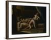 Three Lovers, 1817-20-Theodore Gericault-Framed Giclee Print