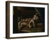 Three Lovers, 1817-20-Theodore Gericault-Framed Giclee Print