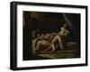 Three Lovers, 1817-20-Theodore Gericault-Framed Giclee Print