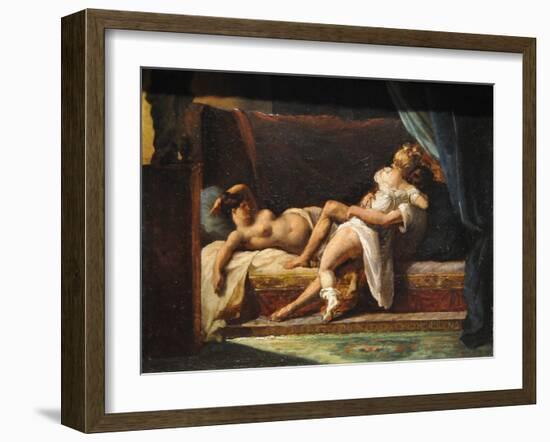 Three Lovers (L'Amour À Troi), 1818-1820-Théodore Géricault-Framed Giclee Print