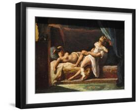 Three Lovers (L'Amour À Troi), 1818-1820-Théodore Géricault-Framed Giclee Print