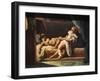 Three Lovers (L'Amour À Troi), 1818-1820-Théodore Géricault-Framed Giclee Print