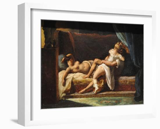 Three Lovers (L'Amour À Troi), 1818-1820-Théodore Géricault-Framed Giclee Print