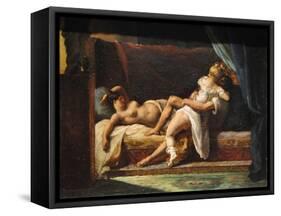 Three Lovers (L'Amour À Troi), 1818-1820-Théodore Géricault-Framed Stretched Canvas