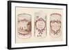 Three Lowestoft Mugs, (18th Centur), 1937-null-Framed Giclee Print