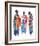 Three Maasai Women-Hazel Soan-Framed Giclee Print