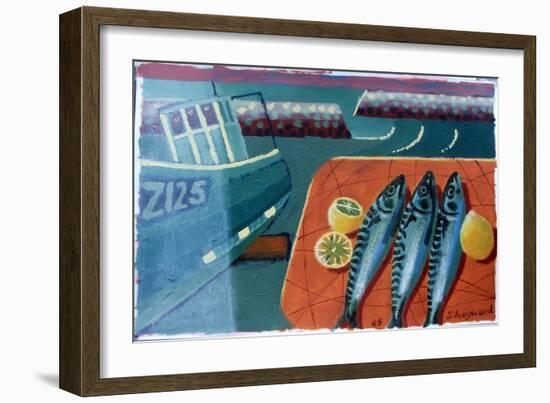 Three Mackerel-Sara Hayward-Framed Giclee Print