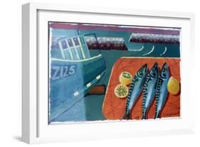 Three Mackerel-Sara Hayward-Framed Giclee Print