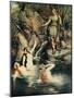 Three maidens swam close to the shore, from 'The Stories of Wagner's Operas' by J. Walker McSpadden-Ferdinand Leeke-Mounted Giclee Print