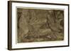 Three Male Figures, Between 1500 and 1550-Domenico Beccafumi-Framed Giclee Print