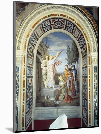 Three Marys at Tomb, 1880-Alessandro Franchi-Mounted Giclee Print