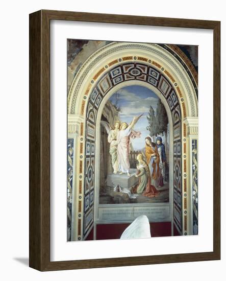 Three Marys at Tomb, 1880-Alessandro Franchi-Framed Giclee Print